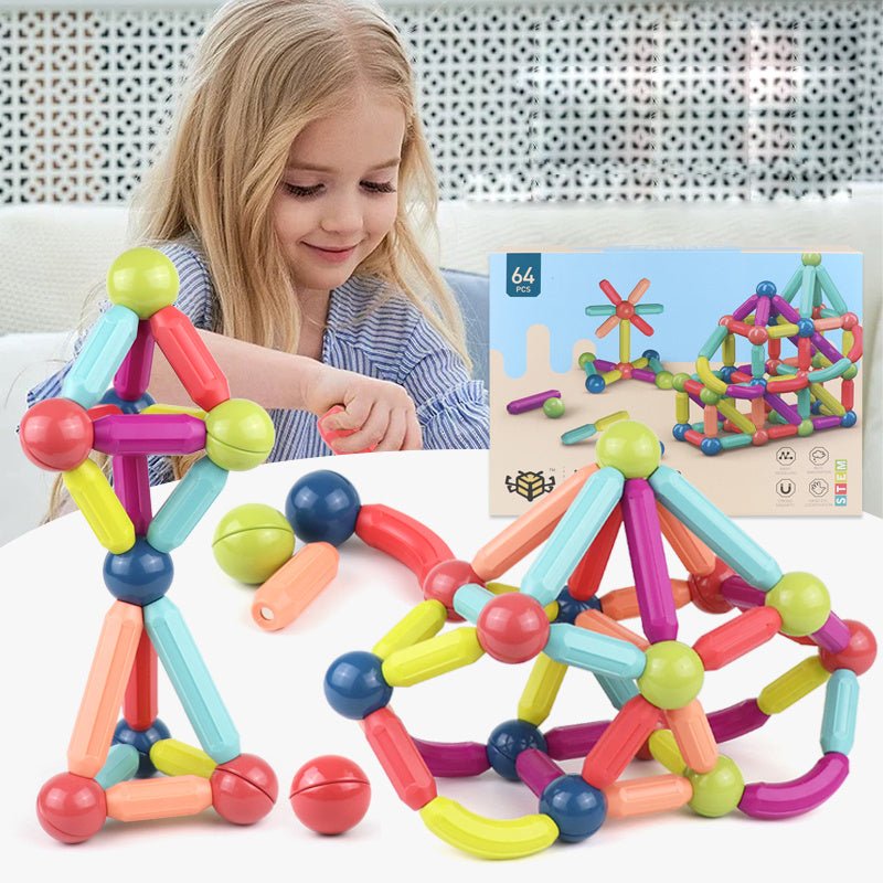 Baby Toys Magnetic Stick Building Blocks Game Magnets Children Set Kids Magnets For Children Magnetic Toy Bricks - Trendora