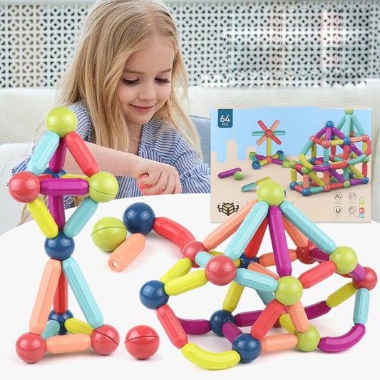 Baby Toys Magnetic Stick Building Blocks Game Magnets Children Set Kids Magnets For Children Magnetic Toy Bricks - Trendora