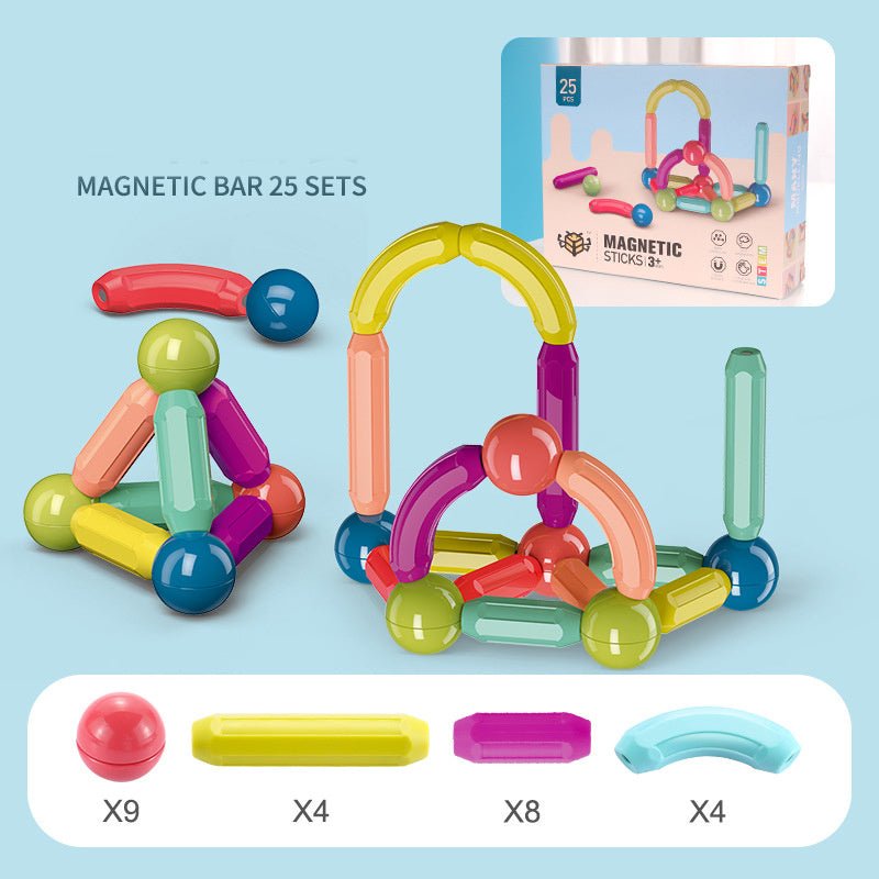 Baby Toys Magnetic Stick Building Blocks Game Magnets Children Set Kids Magnets For Children Magnetic Toy Bricks - Trendora