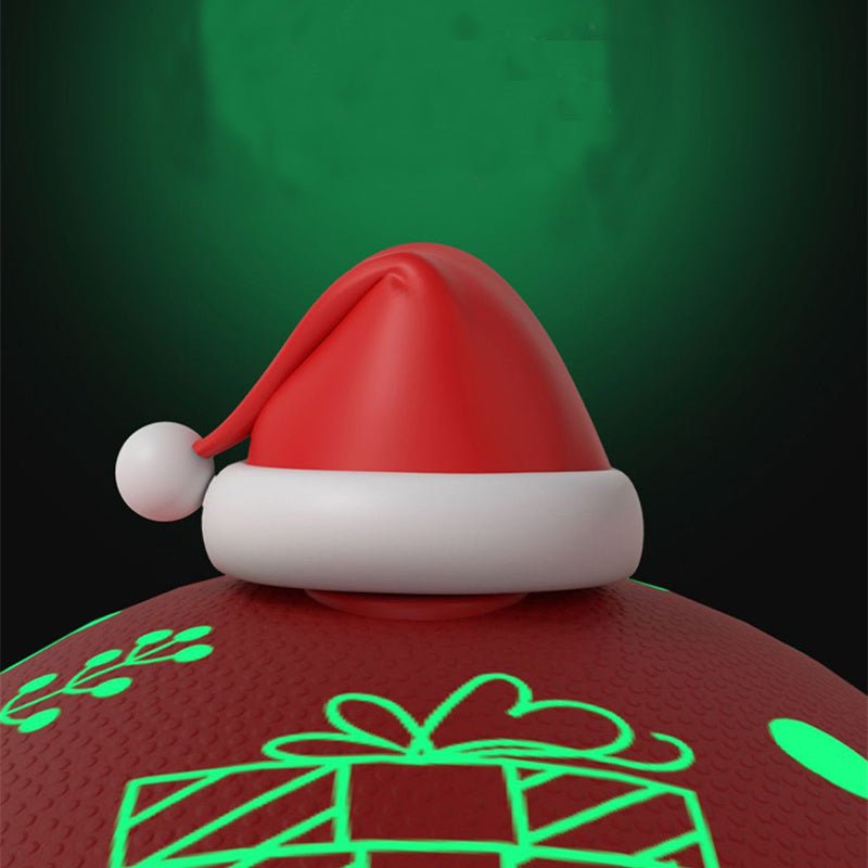 Halloween And Christmas Shoes Ins Luminous Shark Slippers Couple Men Women House Shoes Non - slip Bathroom Slippers Home - Trendora