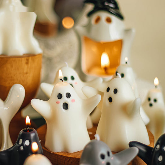 Halloween Candle Creative Ghost DIY Ornaments - Trendora
