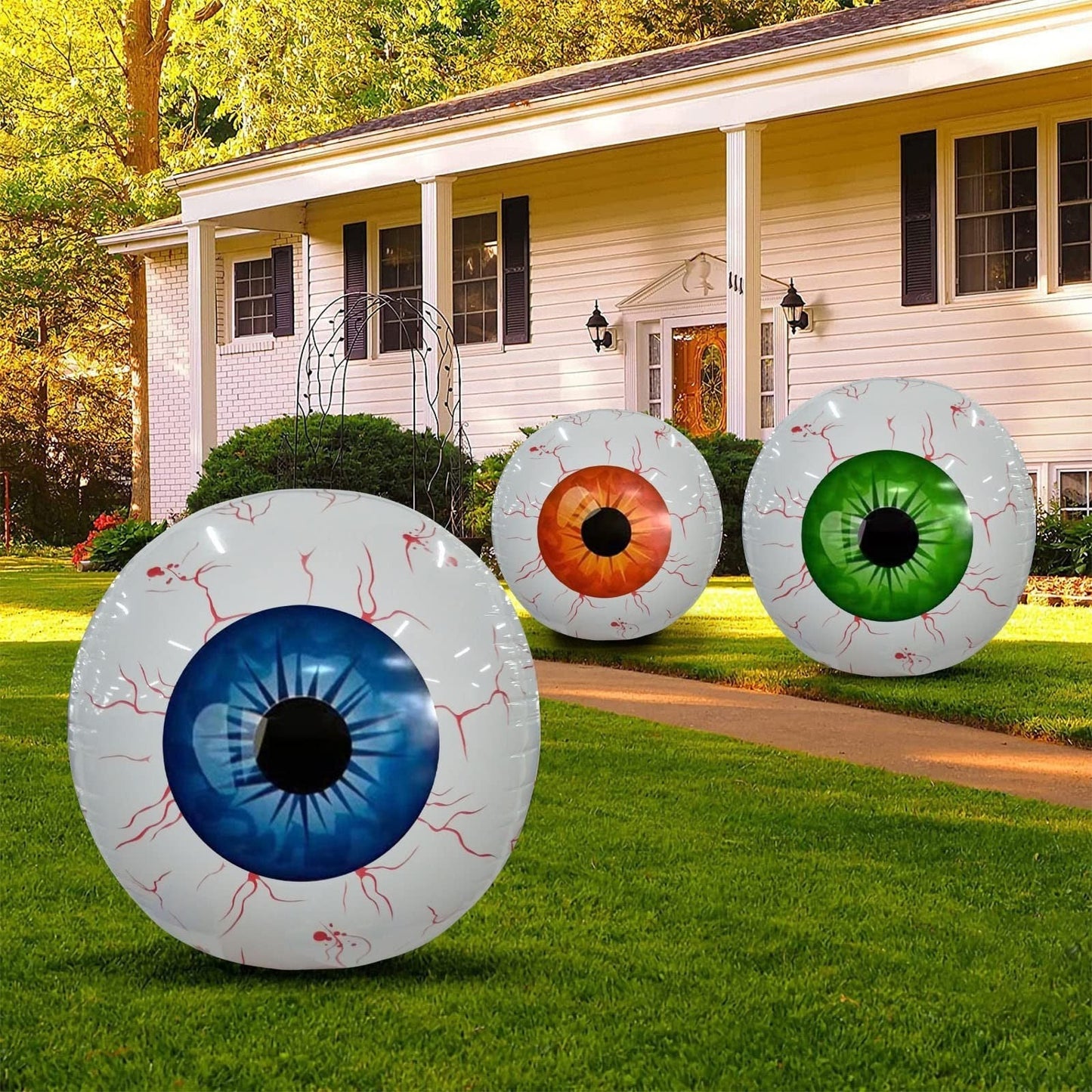 Halloween Eyeball Balloon Halloween Inflatable - Trendora