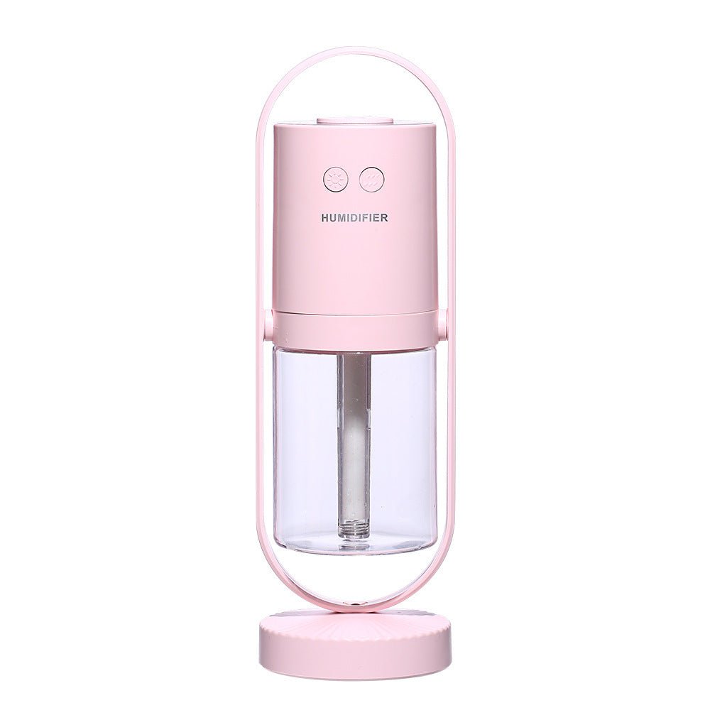 Magic Shadow USB Air Humidifier For Home With Projection Night Lights Ultrasonic Car Mist Maker Mini Office Air Purifier - Trendora