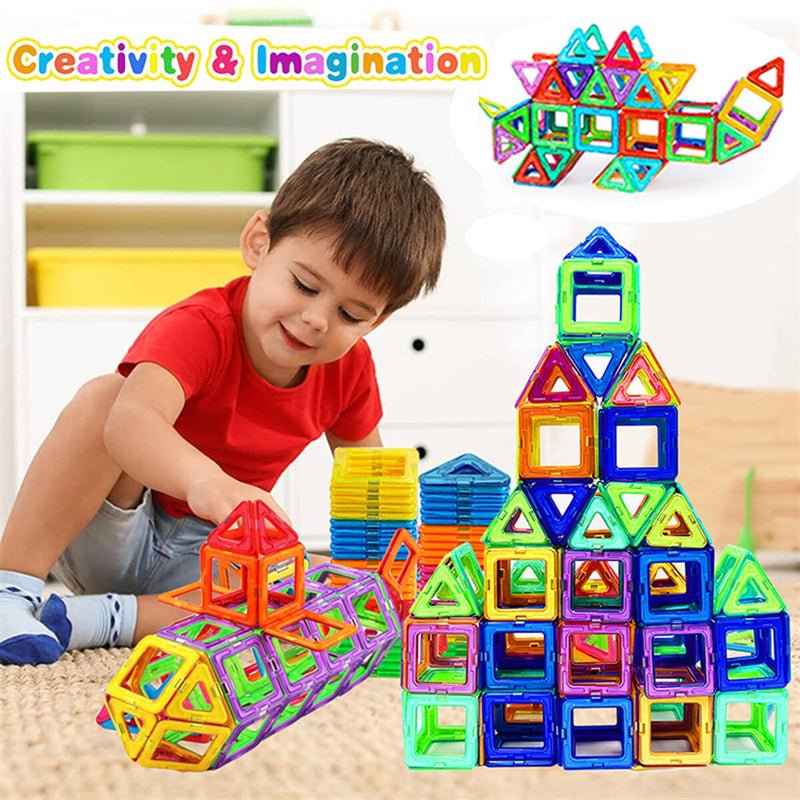 Magnetic Building Blocks DIY Magnets Toys For Kids Designer Construction Set Gifts For Children Toys - Trendora
