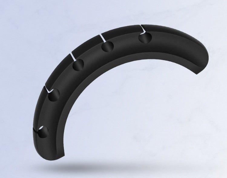 Silicone USB Cable Winder Desktop Cable Organizer Management Multipurpose Clips Cables Protector For Wired Headphones - Trendora